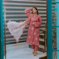 HORIYA EMB CO-ORD SET  STITCHED FOR GIRLS