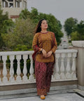 HAPPY (FARSHI SHALWAR ) 3PC STITCHED FOR GIRLS