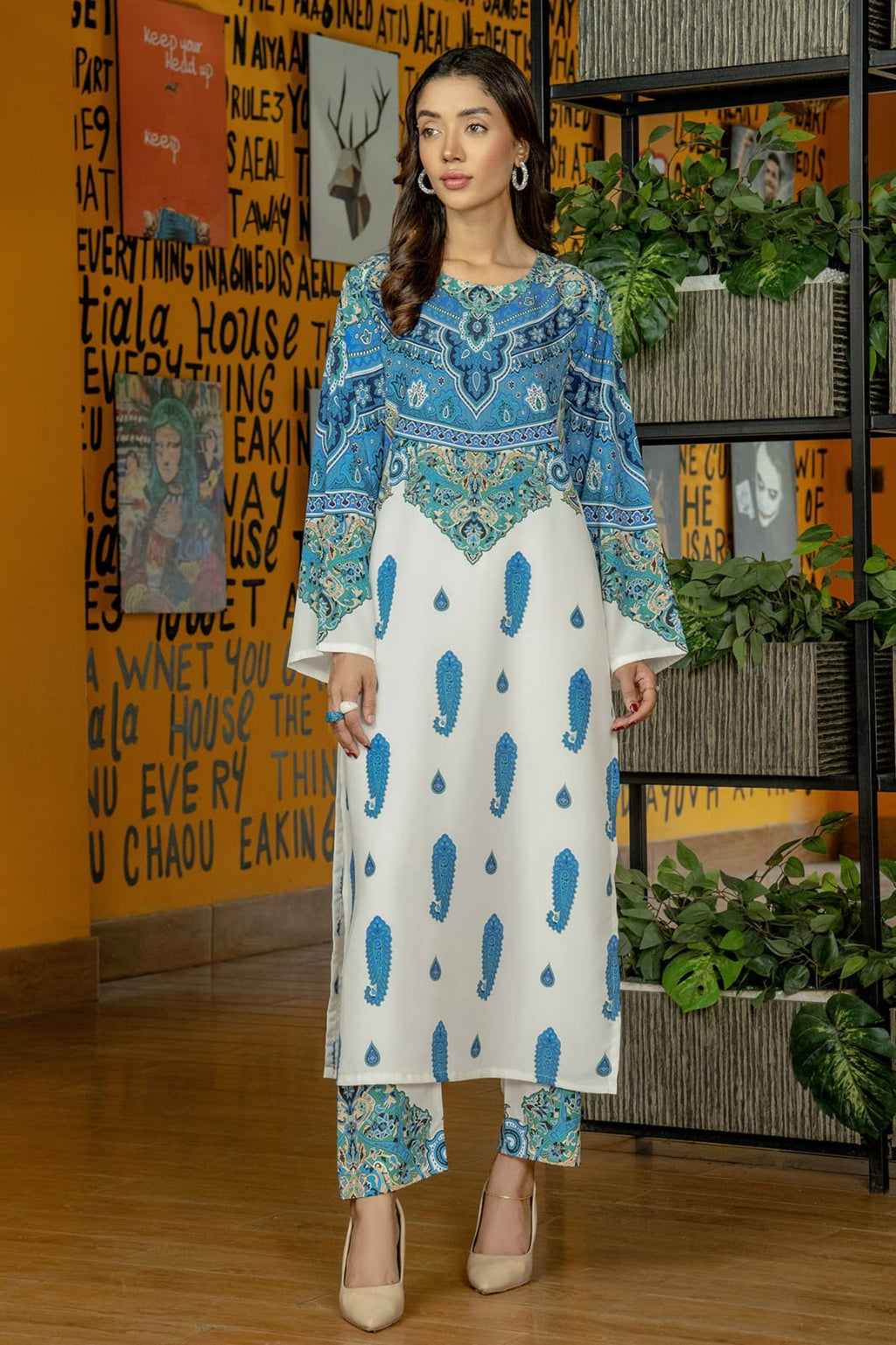 MADEHA CO-ORD SET STITCHED FOR GIRLS