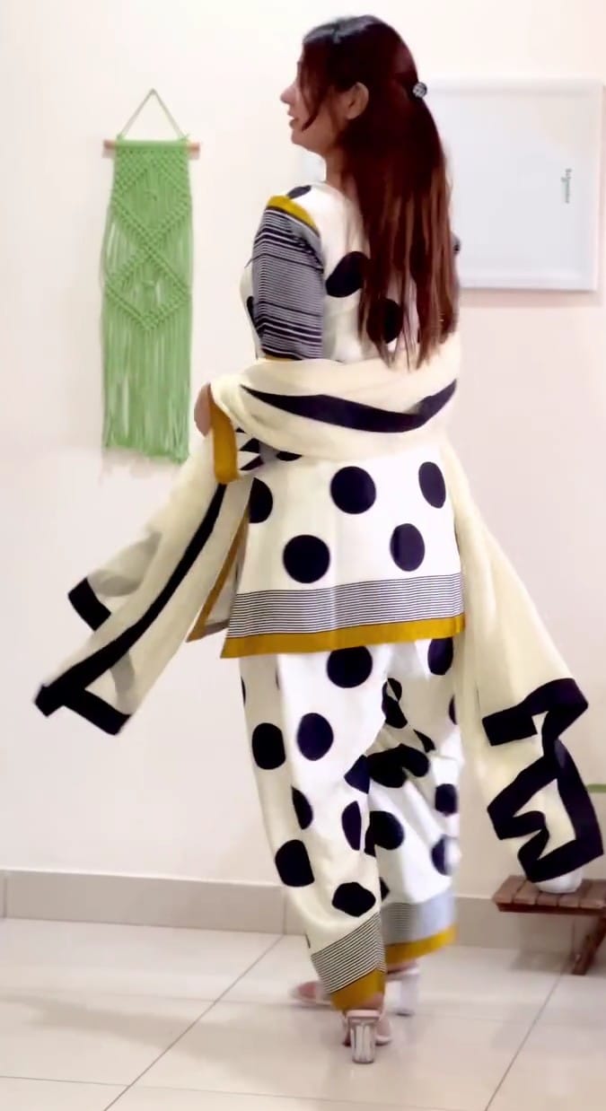 JOLY 3PC SUIT STITCHED FOR GIRLS