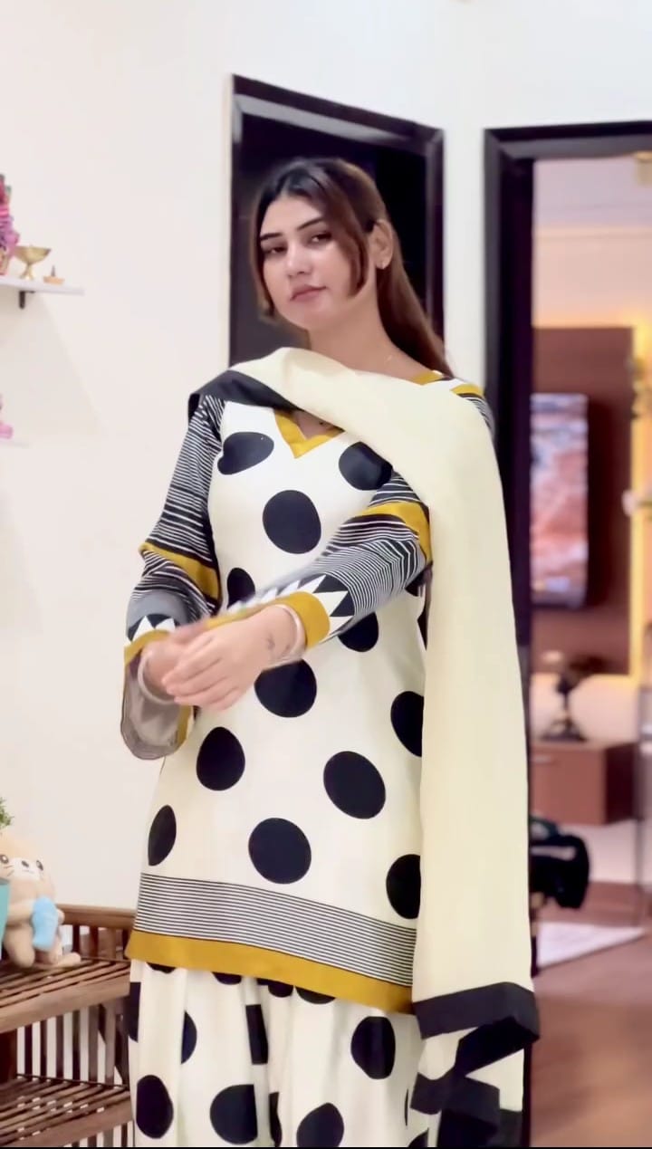 JOLY 3PC SUIT STITCHED FOR GIRLS