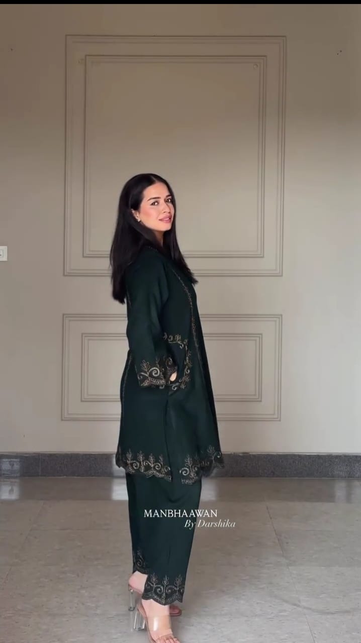 ZAHRA CO-ORD SET STITCHED FOR GIRLS