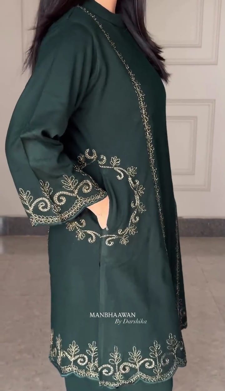 ZAHRA CO-ORD SET STITCHED FOR GIRLS