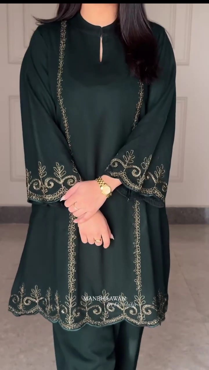 ZAHRA CO-ORD SET STITCHED FOR GIRLS
