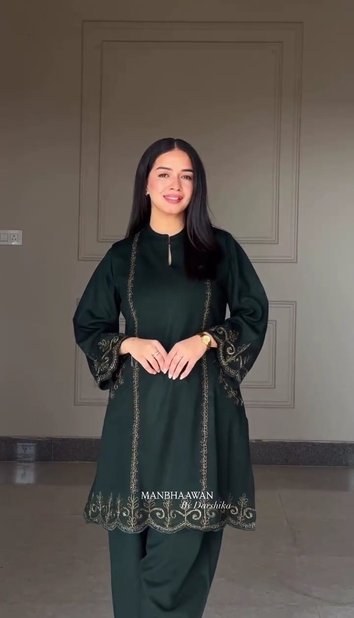 ZAHRA CO-ORD SET STITCHED FOR GIRLS