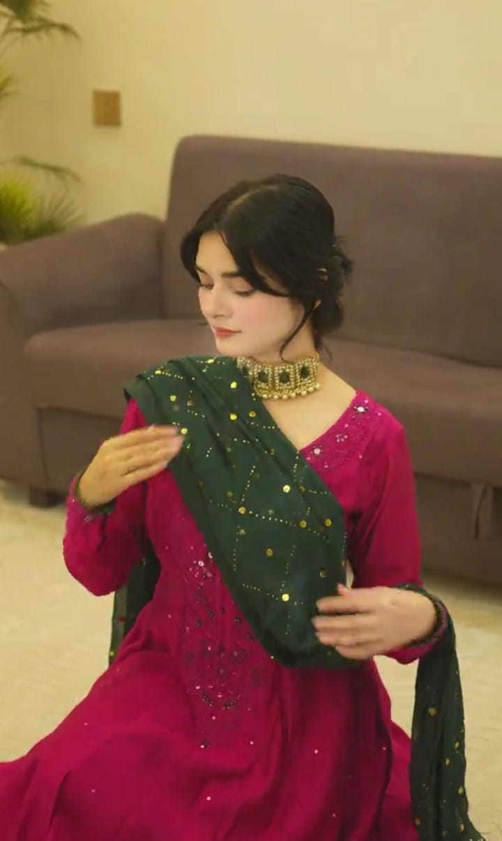 UMBRELLA FROCK STITCHED FOR GIRLS