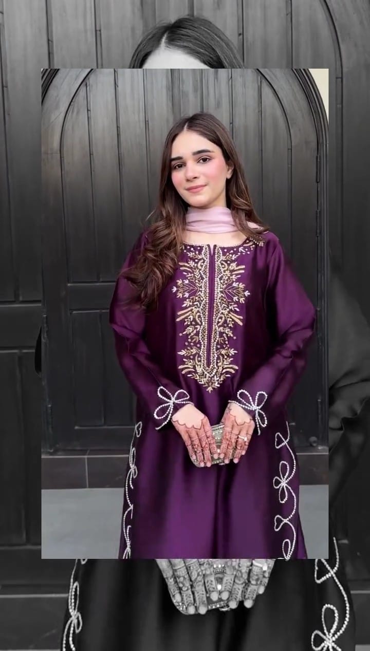 MAAH E ROOH EMBROIDED STITCH FOR GIRLS