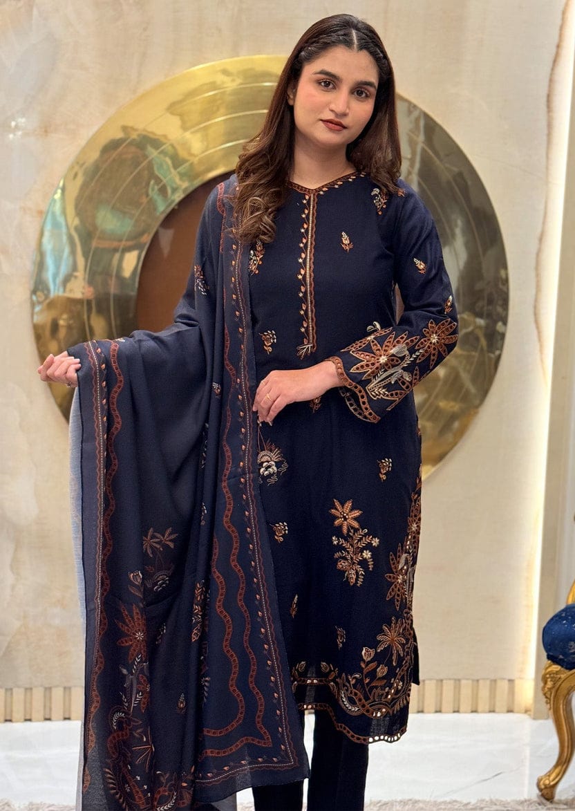 MAHA 3PC SUIT STITCHED FOR GIRLS
