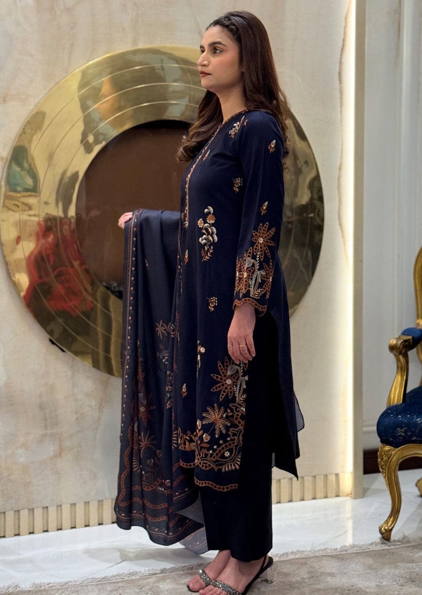 MAHA 3PC SUIT STITCHED FOR GIRLS