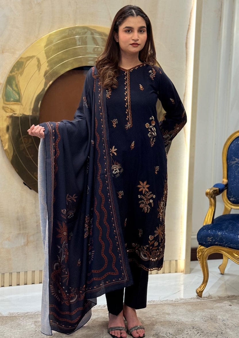 MAHA 3PC SUIT STITCHED FOR GIRLS