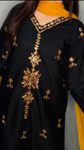 ZAINAB FARSIHI EMBRIODED CO-ORD SET STITCHED FOR GIRLS