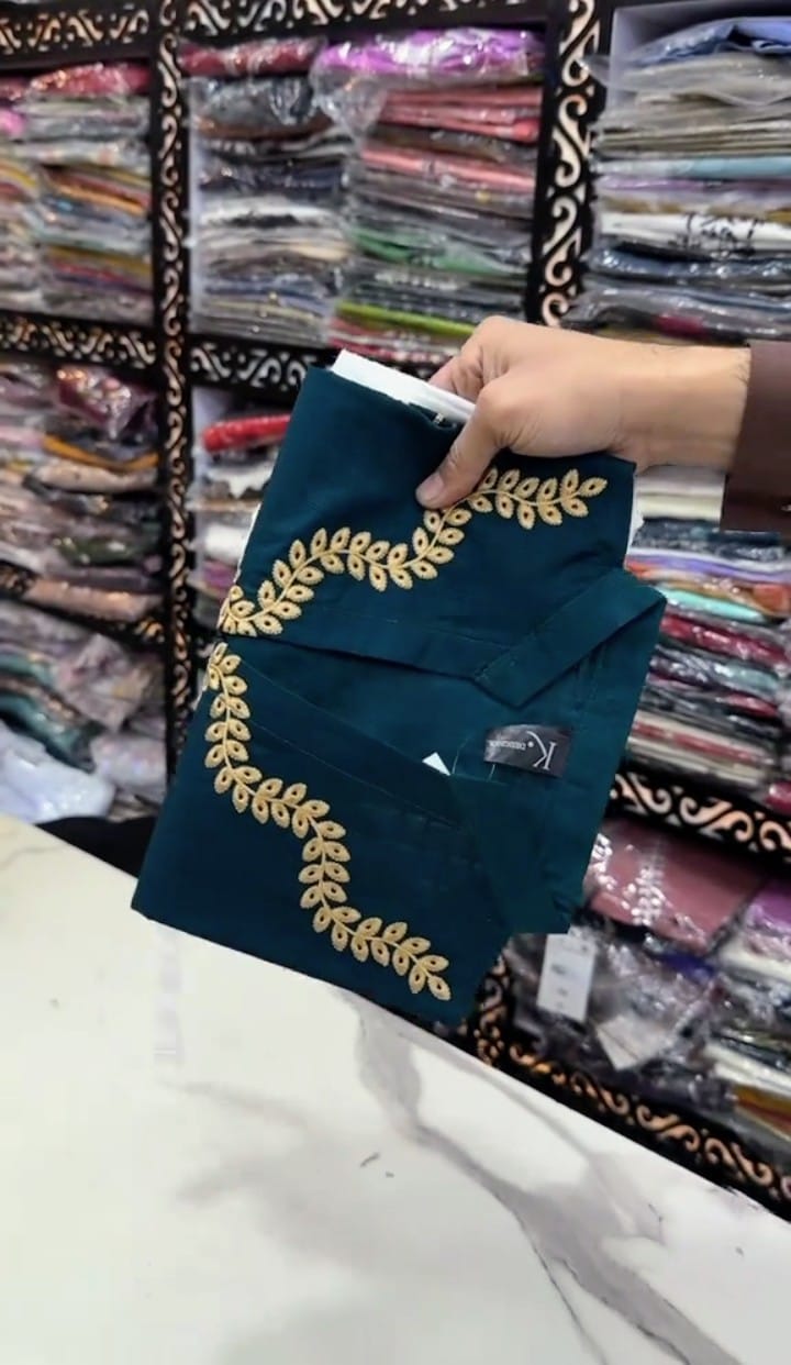 GULZAR EMB CO-ORD SET STITCHED FOR GIRLS