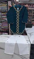 GULZAR EMB CO-ORD SET STITCHED FOR GIRLS