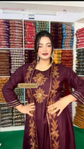 LONG GOWN &FROCK EMBROIDED STITCHED FOR GIRLS