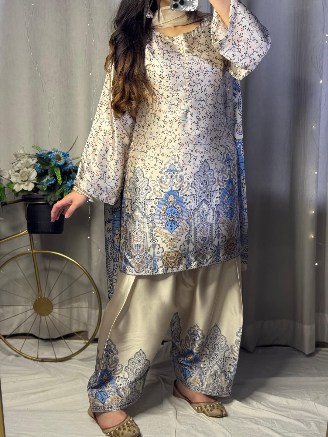 DIGITAL PRINT 3PC SUIT STITCHED FOR GIRLS