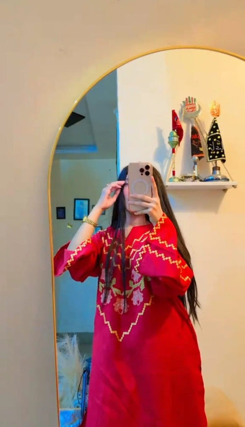 AMNA CO-ORD SET STITCHED FOR GIRLLS