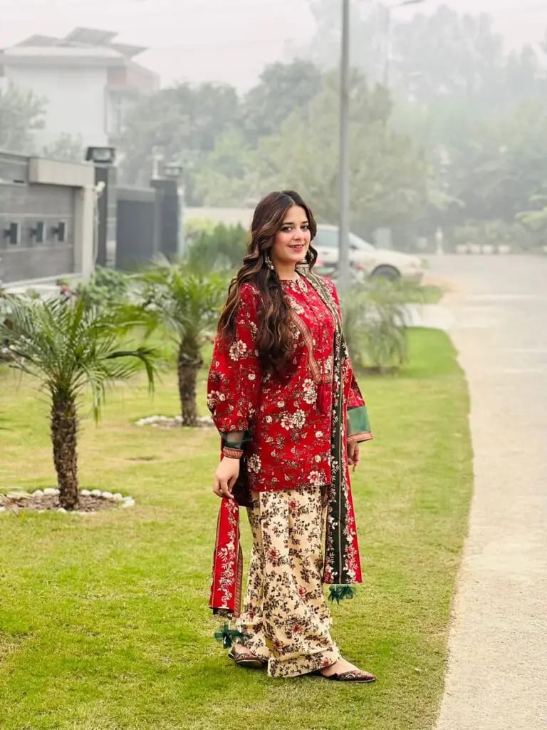 CHUNRI 3PC DRESS STITCHED FOR GIRLS