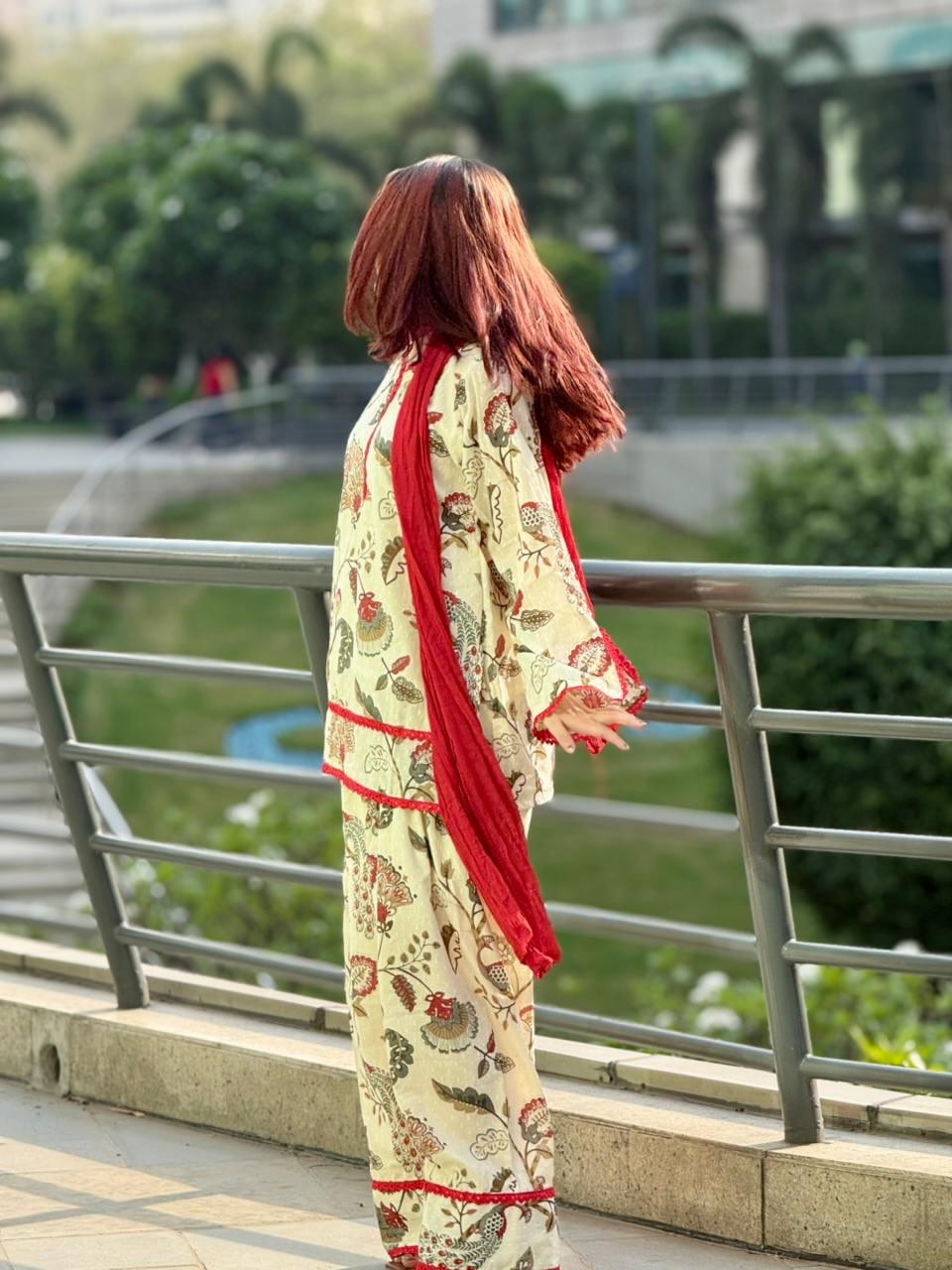 DHUN CO-ORD SET STITCHED FOR GIRLS